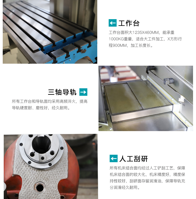 XK5746数控滑枕铣床产品细节