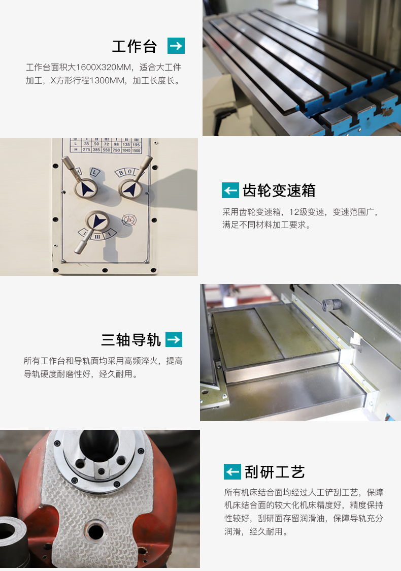 XL6432滑枕铣床产品参数